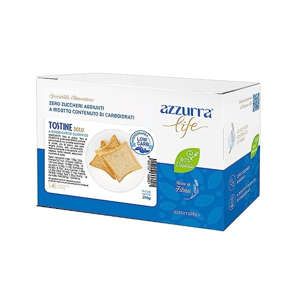 Grilles sucrées Low carb. Zéro sucre ajouté. 100% végétal sans lactose. Format de 210 g.