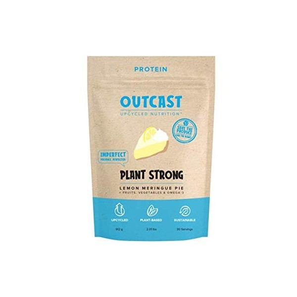 OUTCAST Lemon Meringe Pie Plant Protein, 908 GR