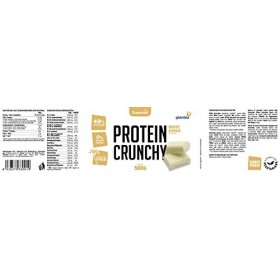 Billes Protein Crunchy 500g | Quamtrax | 49% De Protéines | Goût Chocolat Blanc