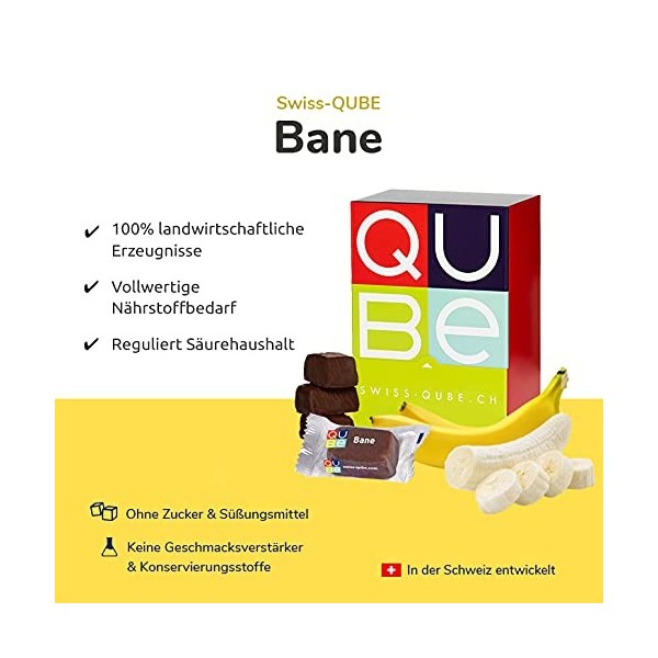 Swiss-QUBE Barre de régime banane 