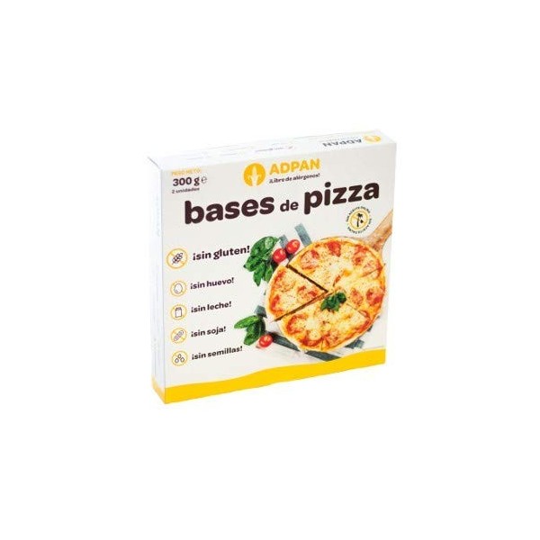 Adpan Bases Pizza 300G 2Uni A.C. Adpan 1 unité 300 g