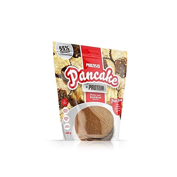 Prozis Pancake + Protein – Pancakes à lavoine avec protéines 900 g Bonbon