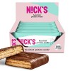 NICKS Barre protéinée Sans Sucres Ajoutés, Gaufrettes proteinées, Biscuits Sans Sucres Ajoutés Lowcarb, Sans Gluten | 25% de 