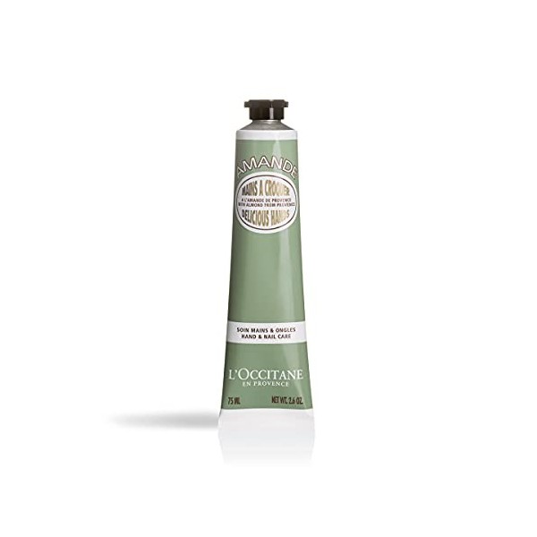 LOCCITANE - Crème Mains à Croquer Amande de Provence - Soin des Mains Sèches & Ongles - 75ML