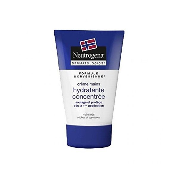 Neutrogena Formule Norvégienne Crème Mains Hydratante Concentrée Mains Très Sèches et Agressées 50ml lot de 3 