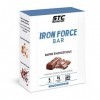 STC NUTRITION - Iron Force Bar - Barre énergétique protéinée - Créatine + Taurine + BCAA - Actif breveté - Etui de 5 barres -