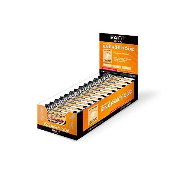 Laboratoires Ea Pharma EAFIT Barre Energétiques Fruits Vergers 30 g