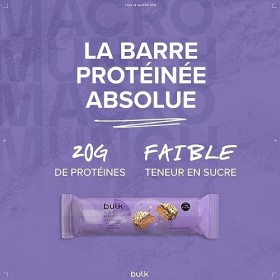 Bulk Barre Protéinée Macro Munch, Chocolat Noisette, 12 x 62 g