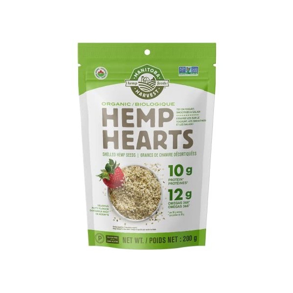 Manitoba Harvest Organic Hemp Hearts 200g