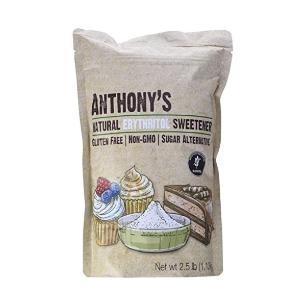 Anthonys Erythritol Sweetener Granules 1.13kg