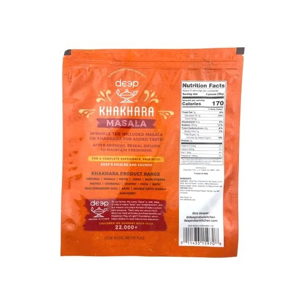 DEEP Masala Khakhra 7 oz