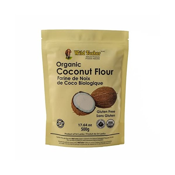 Wild Tusker Organic Coconut Flour 500g