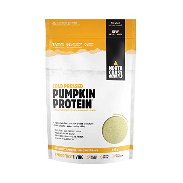 North Coast Naturals COLD PRESSED PUMPKIN PROTEIN™ Unflavoured 340 g