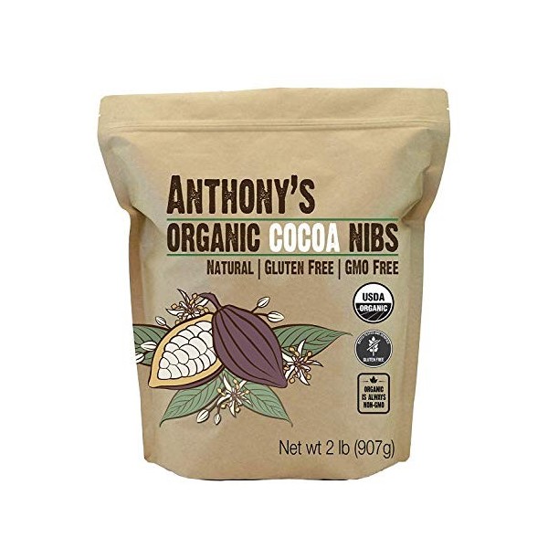 Anthonys Organic Cocoa Nibs 907g