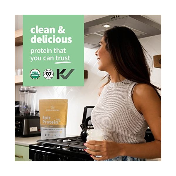 Sprout Living Epic Protein Vanilla Lucuma, 454g