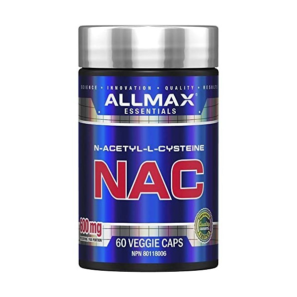 ALLMAX NAC 600mg 60 veggie caps