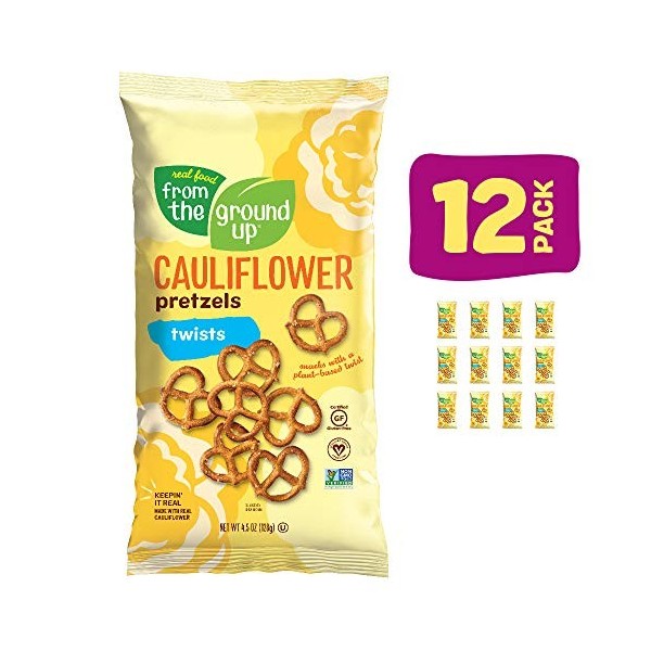 From the Ground Up Cauliflower Pretzel Twists- 12 Pack