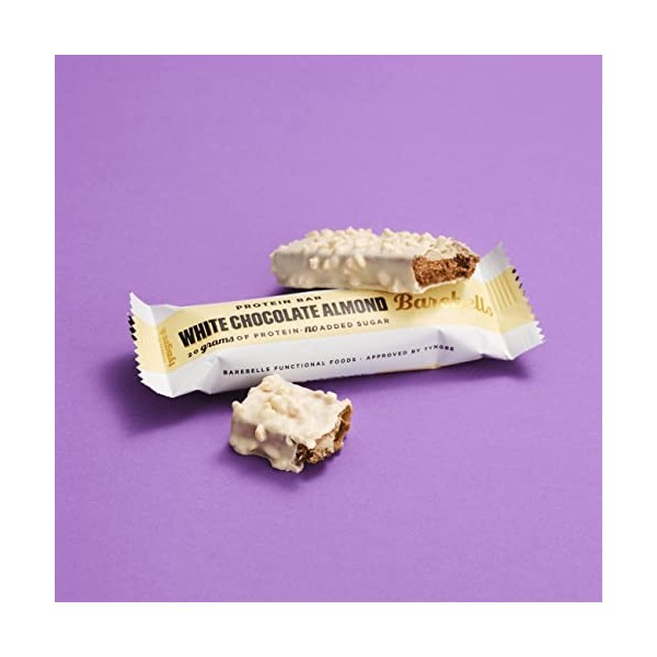 Barebells Barres De Protéines Haltères 55 G X 12 bars White Chocolate Almond 