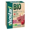 Isostar - Pâtes de Fruit Bio Energy Fruit Bar - Barre Energétique Fruitée Source de Vitamine C - Bio, Végan et Sans Gluten - 