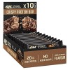 Optimum Nutrition Whipped Protein Bars, barres protéinées saines à faible teneur en calories, glucides et sucre, goûter sport