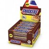 Snickers Haute Protéinée Barre 12 X 55g -Snack avec Caramel, Peanuts et Lait Chocolat - Contient 20g Protéinée