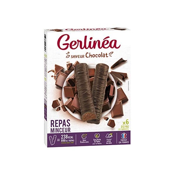 Gerlinéa Barre Repas Chocolat 372 g