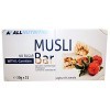 ALLNUTRITION Barre de Muesli avec L-Carnitine Source de Fibres Nutritives Vitamine D Fer Acide Folique Sans Sucre Ajouté Ener