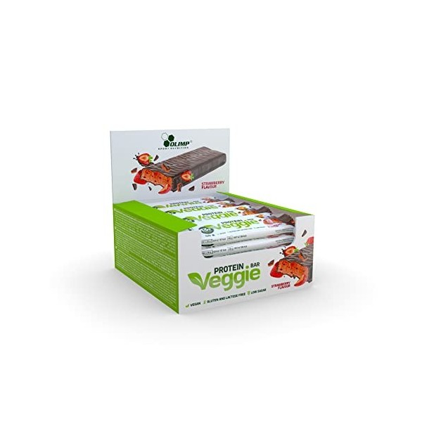 Olimp Sport Nutrition Veggie Protein Bar Fraise