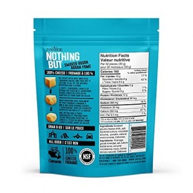 Ivanhoe Nothing But Shelf-Stable Cheese Snacks Nothing But Pouches - Smoked Gouda 60g