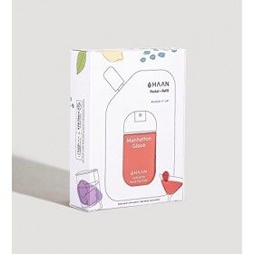HAAN - Pack Nettoyant + Recharge - Nettoyant pour les Mains en Spray à lAloe Vera 30+100ml - Parfum Manhattan Glacé