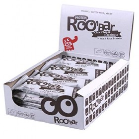 Roobar Barre Protéinée Cerise & Pépites de Chocolat - Bio & Vegan - 40g