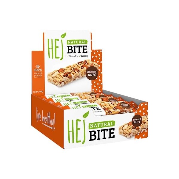 HEJ Natural HEJ Bite 12x40g Noix grillées