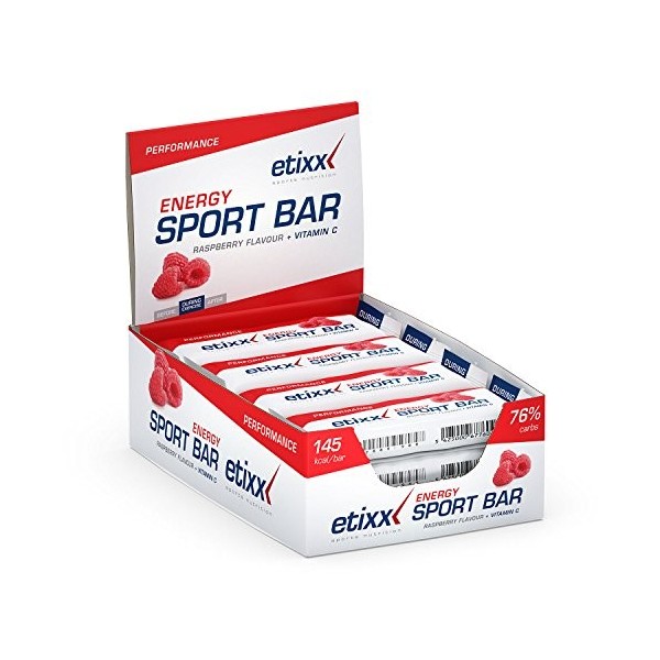 Etixx Sport Raspberry 40G 12 Barritas