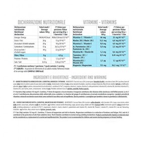 Un Attimo en Forma, barre chocolat au lait et noix de coco, energy, 24 x 50 g, riche en vitamines et avec peu de sucres