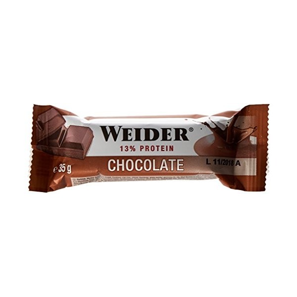 Weider Barre Protéinée Croustillante Chocolat 24 x 35 g