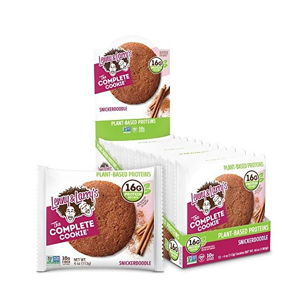 Lenny & Larrys The Complete Cookie Acides Aminés BCAA Snickerdoodle