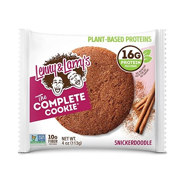 Lenny & Larrys The Complete Cookie Acides Aminés BCAA Snickerdoodle