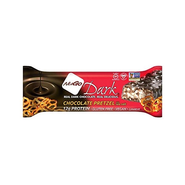 NuGo Dark Chocolate Chocolate Chip x12