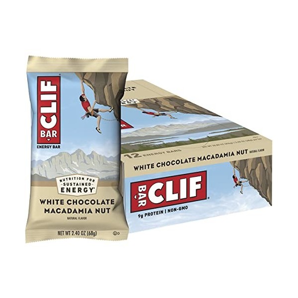 Clif Bar - Blanc écrou de Macadamia Chocolat