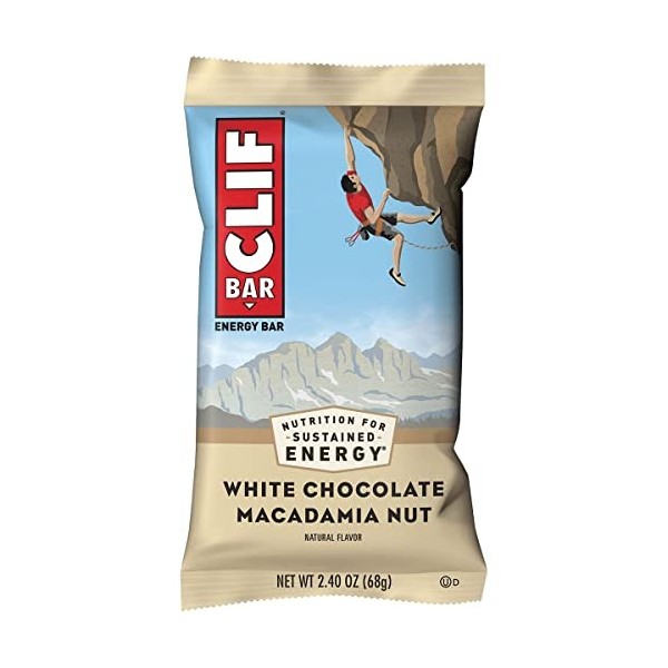 Clif Bar - Blanc écrou de Macadamia Chocolat