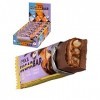 FitnesSHOCK Barres protéinées Protein Bar, Haut taux de proteins 19%, faible en glucides 5,5g , Barres fitness sans ajout de