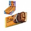 FitnesSHOCK Barres protéinées Protein Bar, Haut taux de protéines 20%, faible en glucides 5,5g , Barres fitness presque sans