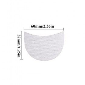 LIUJZZJ 100 Pièces Bouclier dOmbres à Paupières Patchs de Gel de Fard à Paupières Pochoirs Fard À Paupières pour Prévenir le