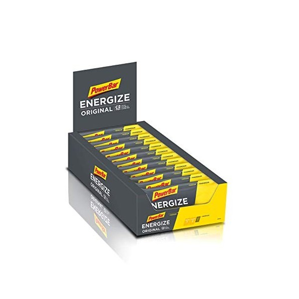 POWERBAR Energize Bar 25 x 55 g Verrou Mix Box by Power Bar