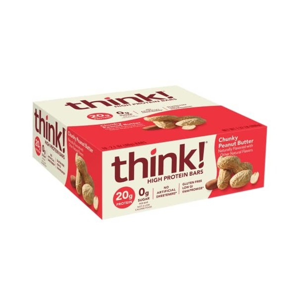 Thinkthin haute Protéine, 59,5 gram lot de 10 