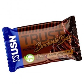 USN Trust Vegan Protein Brownie Bar 12x60g Dark
