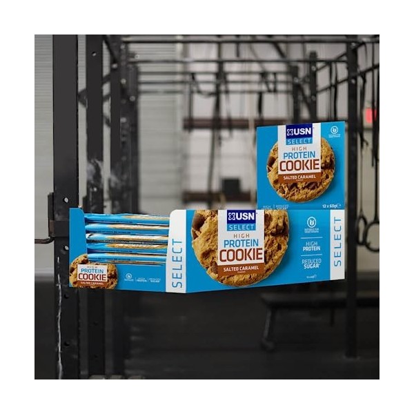 USN Select Cookie 12x60g Caramel salé