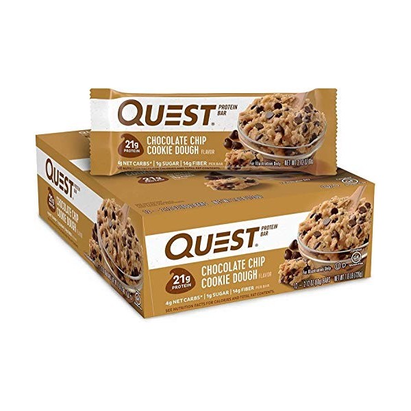 Quest Nutrition Questbars Protéines 12 Barres Choco Cookie