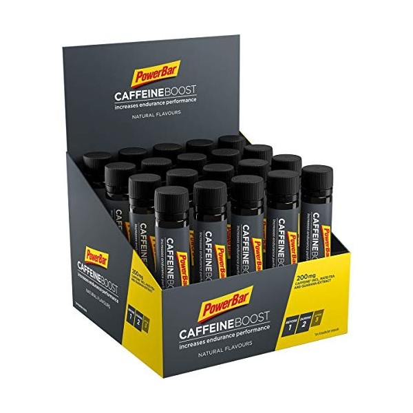 Powerbar Caffeine Boost Ampoules 20x25ml - Supplément avec 200mg de caféine