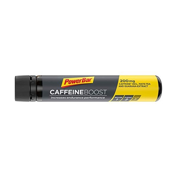 Powerbar Caffeine Boost Ampoules 20x25ml - Supplément avec 200mg de caféine